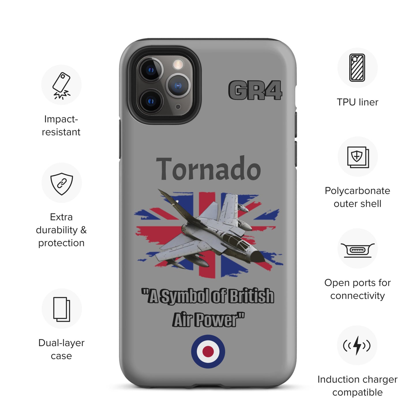 British Tornado Patriot iPhone Case