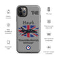 Hawk Patriot iPhone Case