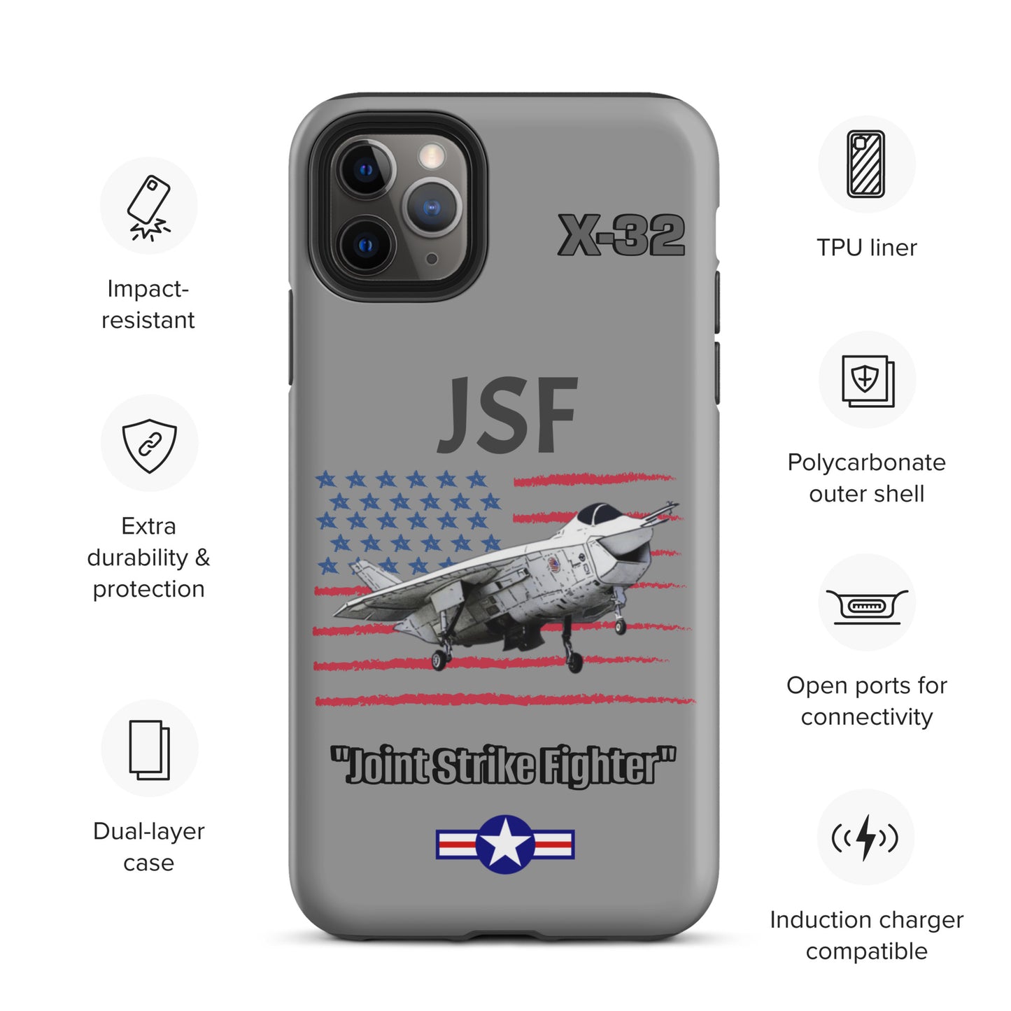 JSF Patriot iPhone Case