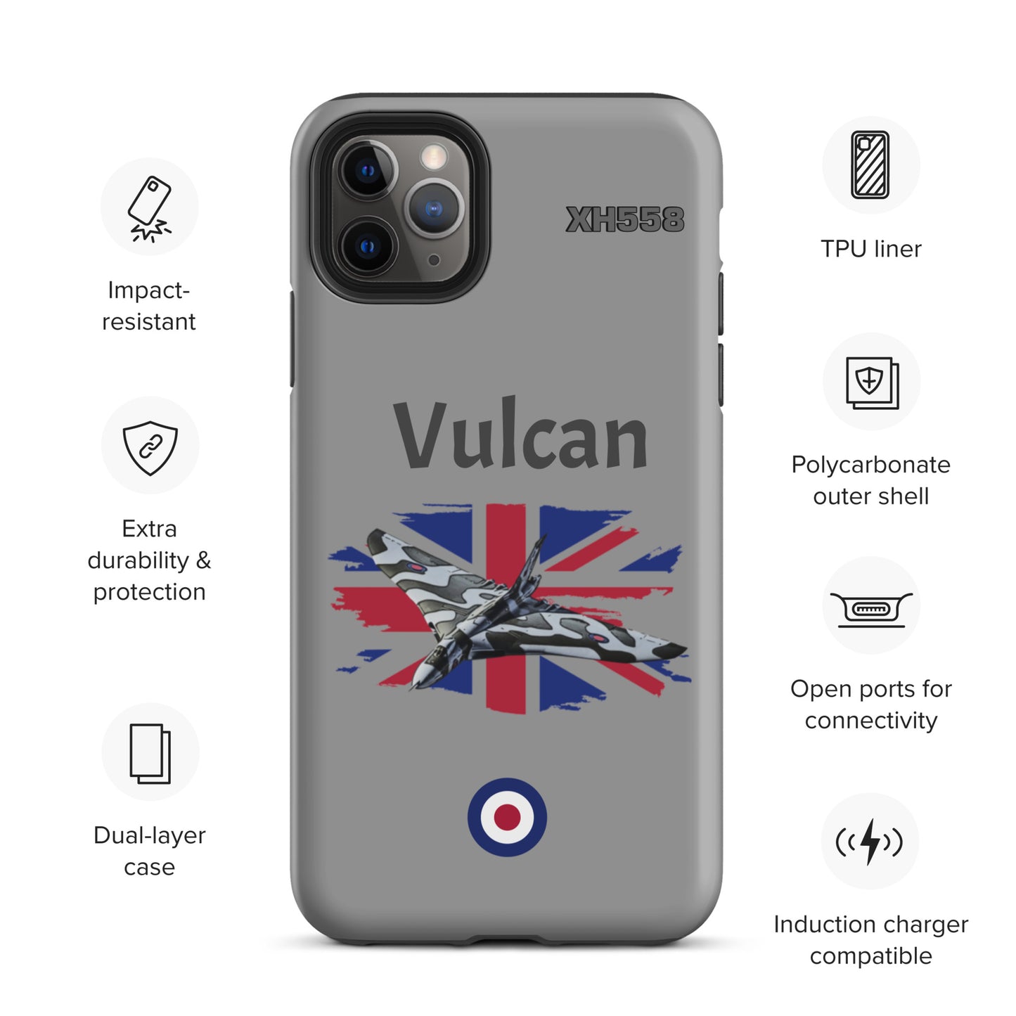 Vulcan Patriot iPhone Case (Without Quotes)