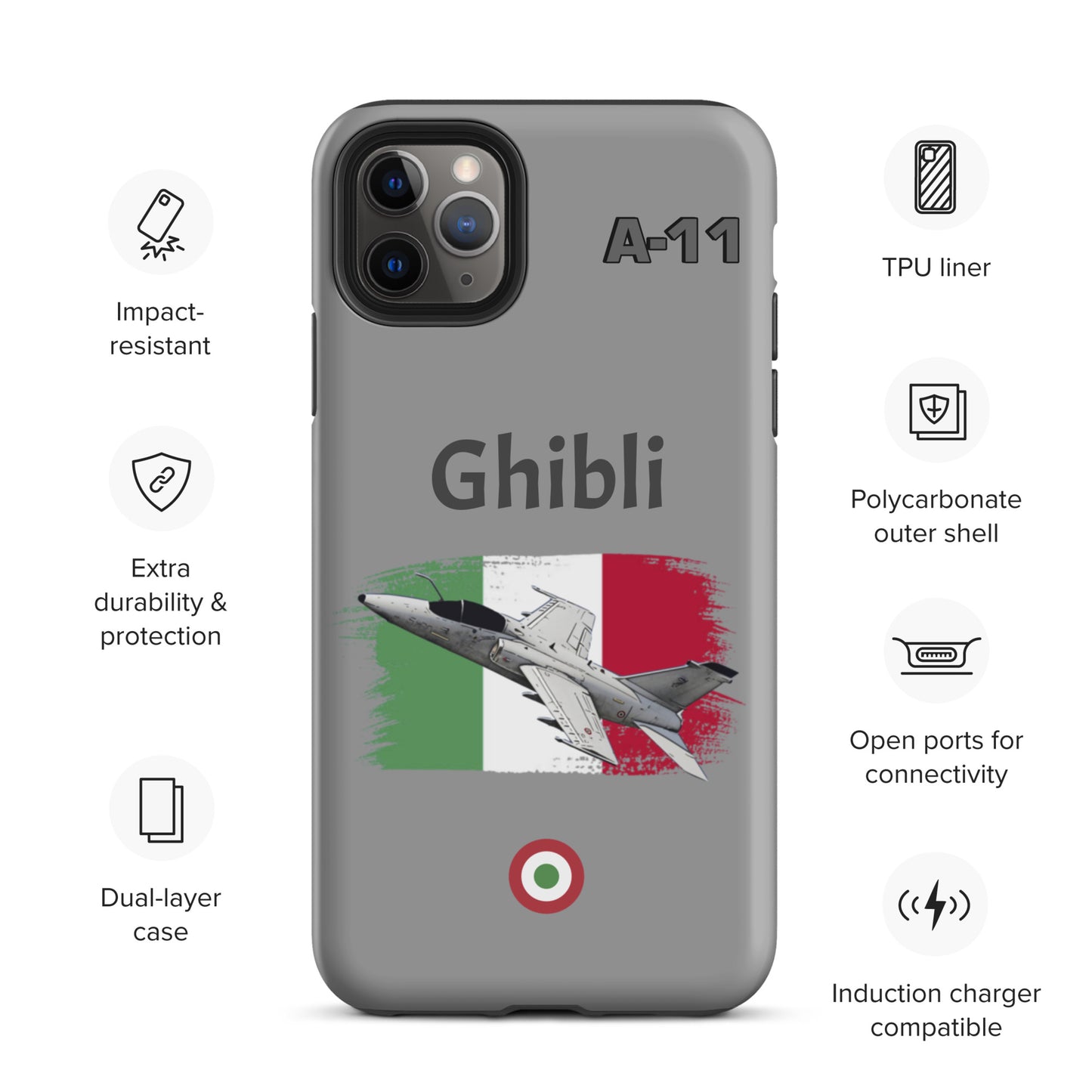 Ghibli Patriot iPhone Case (Without Quotes)