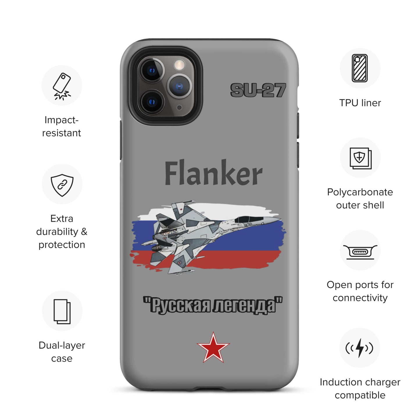 Flanker Patriot iPhone Case