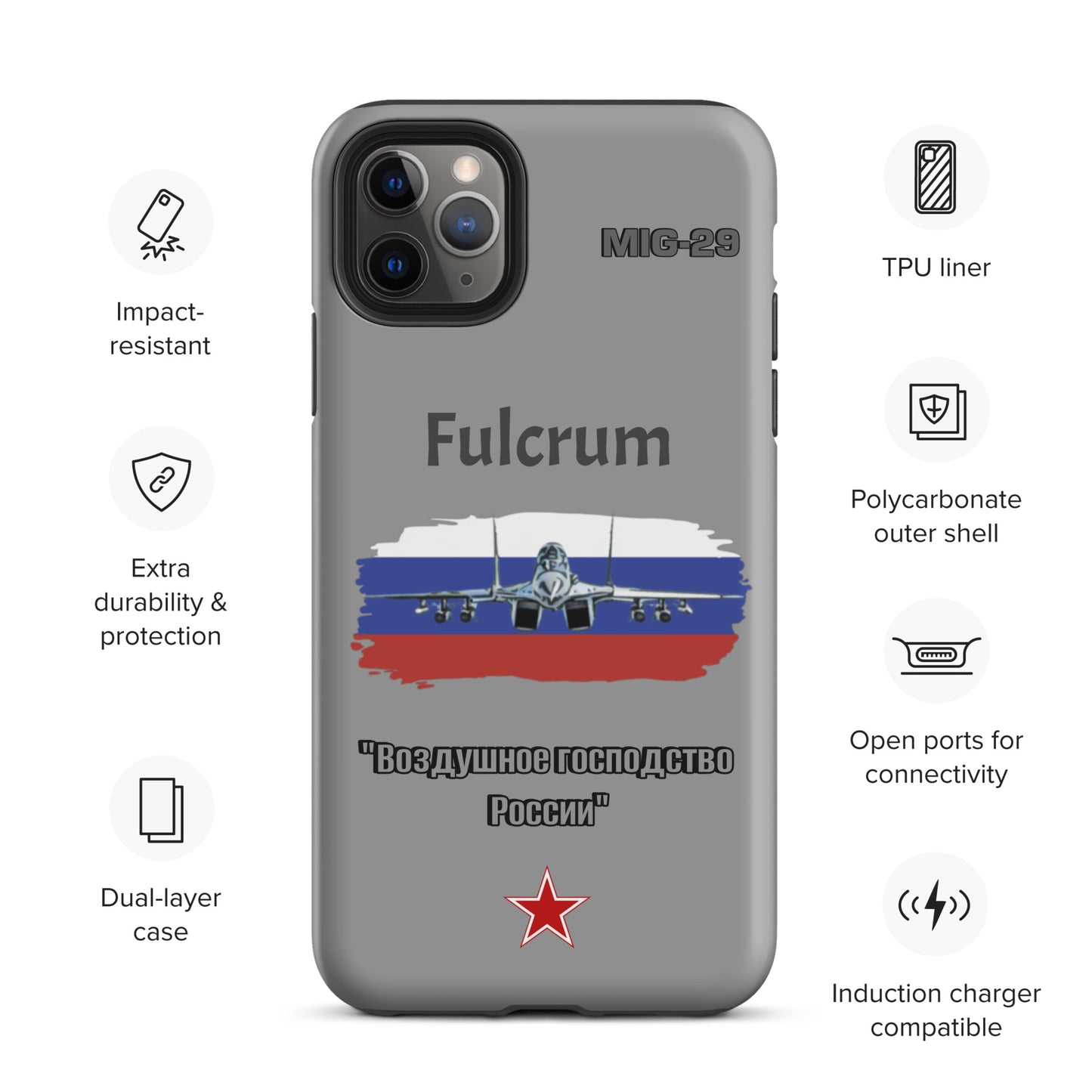 Fulcrum Patriot iPhone Case