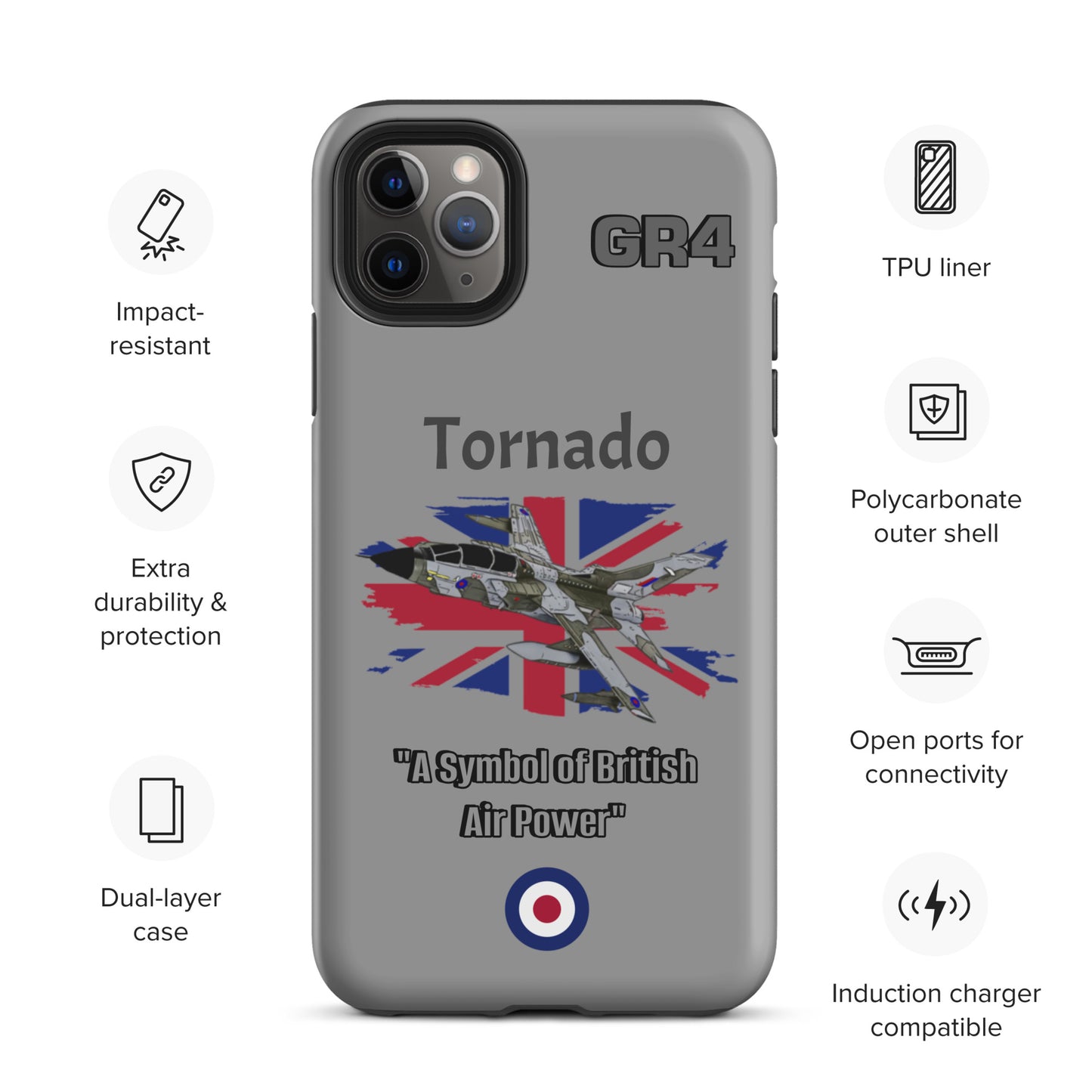 British Camo Tornado Patriot iPhone Case