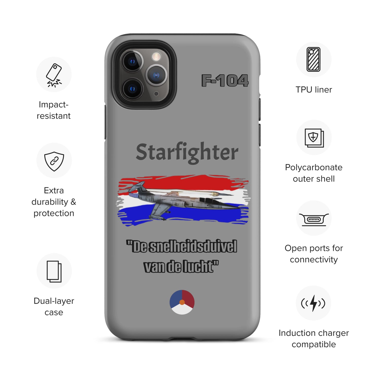 Dutch Starfighter Patriot iPhone Case