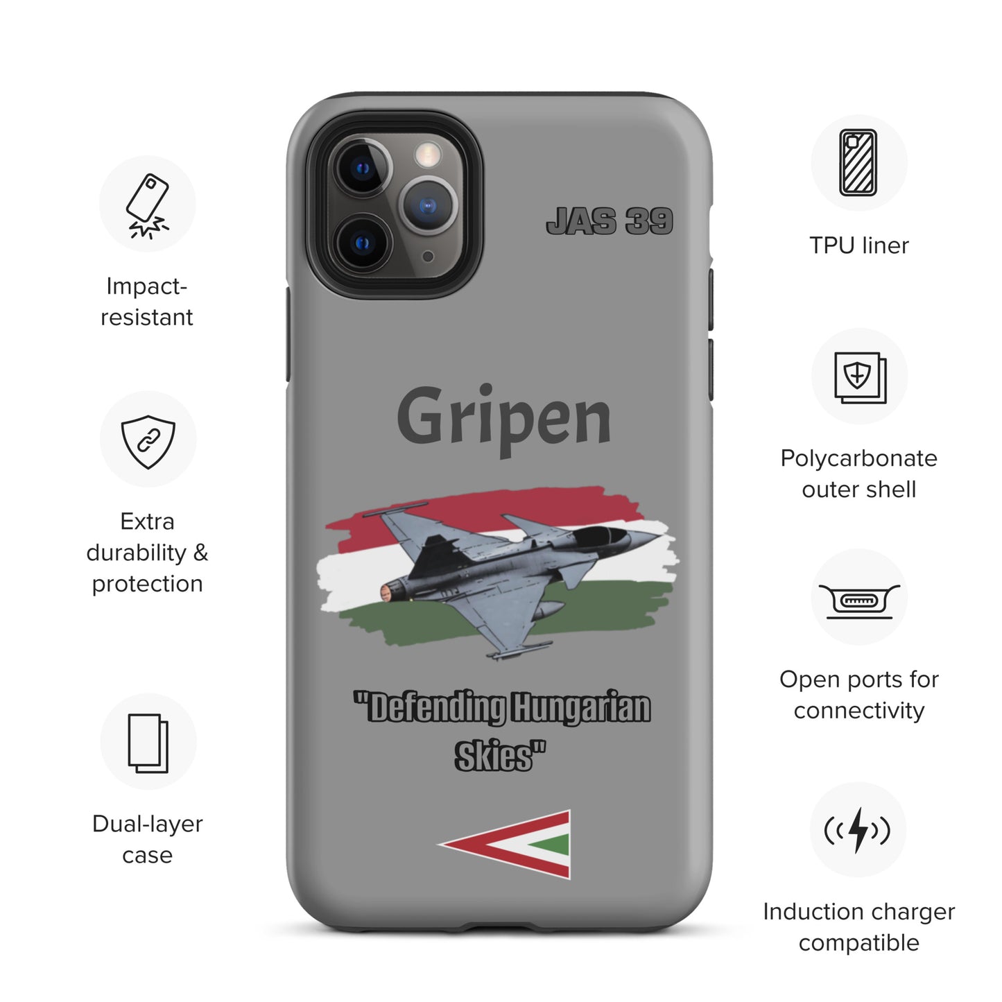 Hungarian Gripen Patriot iPhone Case