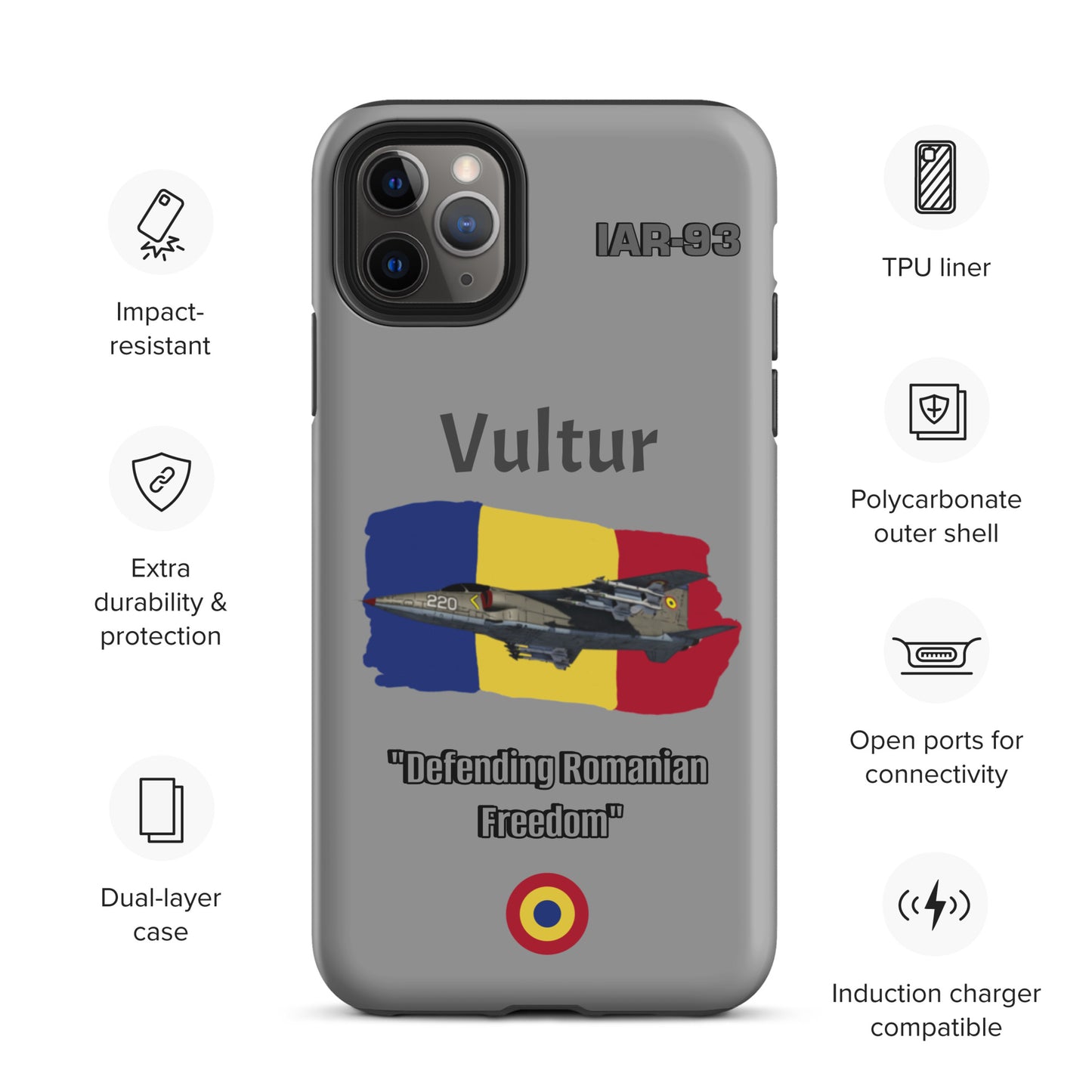 Vultur Patriot iPhone Case