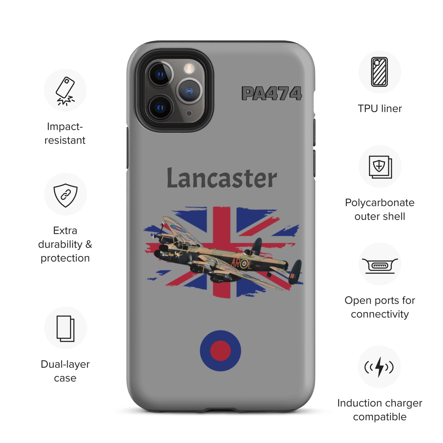 WWII Lancaster Patriot iPhone Case