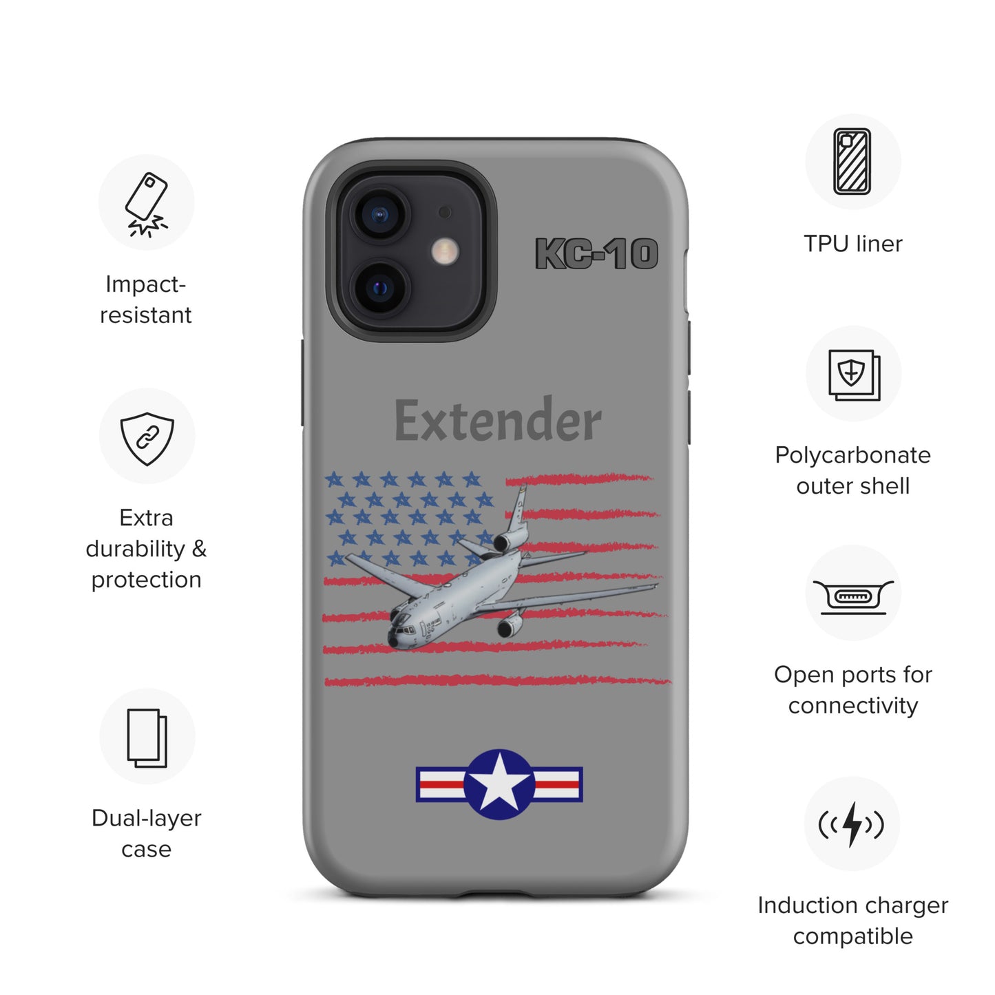Extender Patriot iPhone Case (Without Quotes)