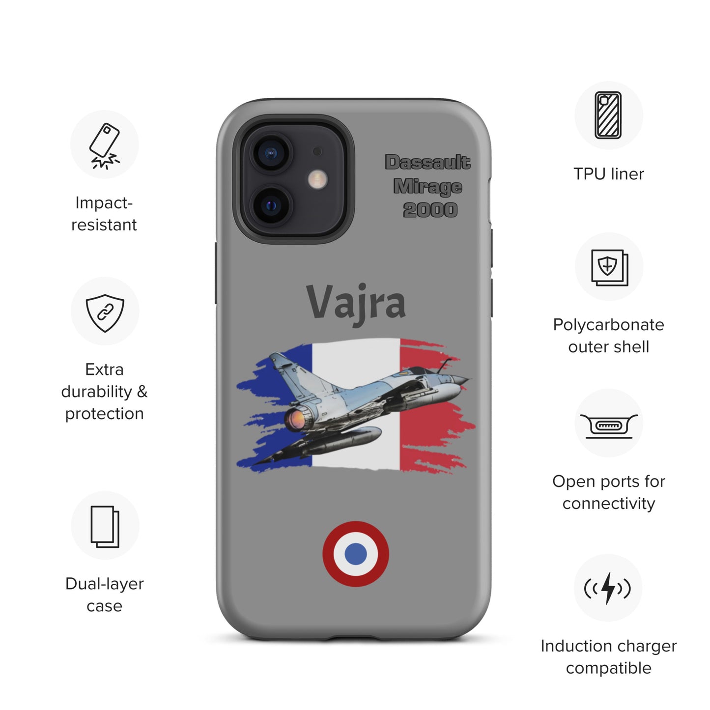 Mirage Patriot iPhone Case (Without Quotes)