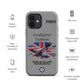 Black Jack Typhoon Patriot iPhone Case