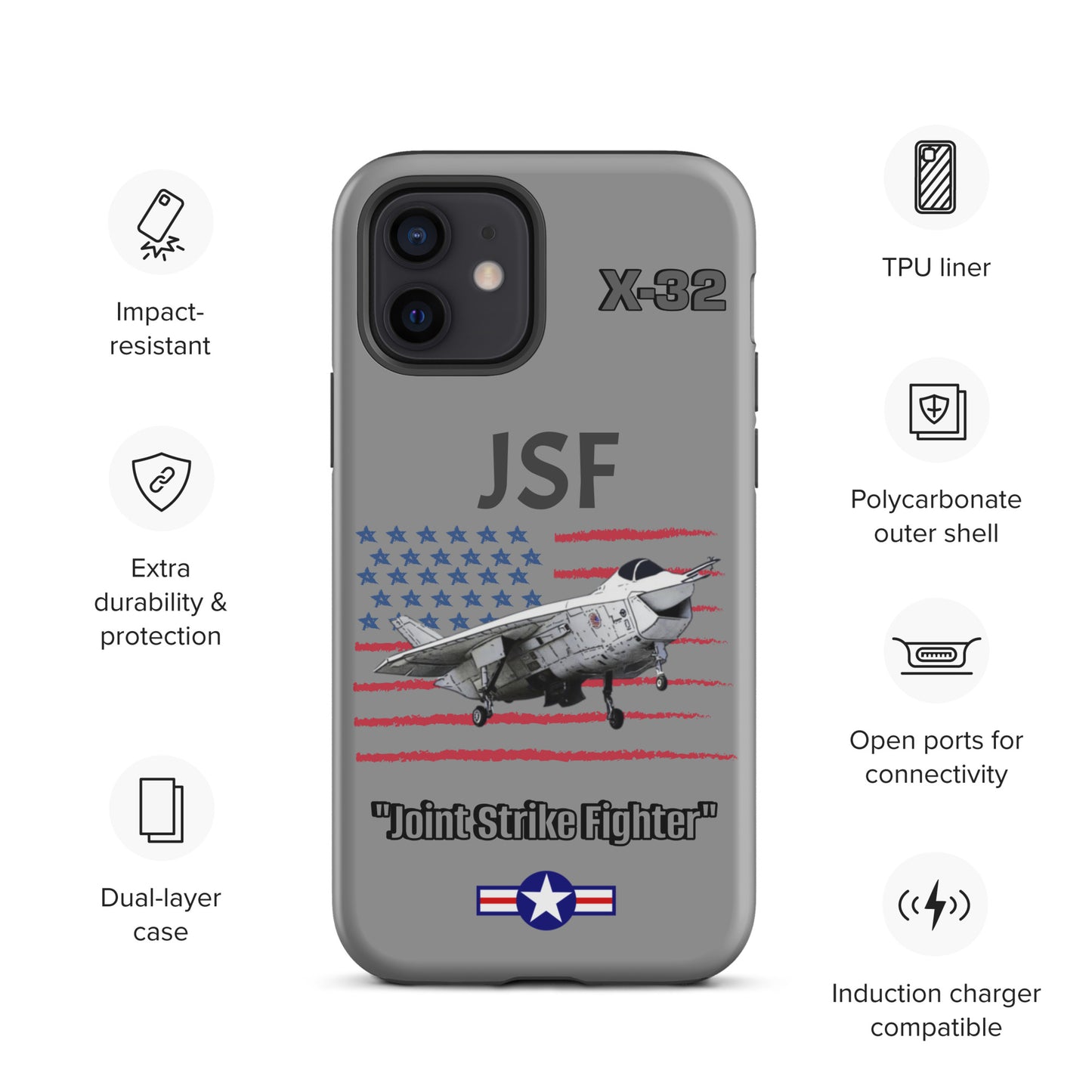 JSF Patriot iPhone Case