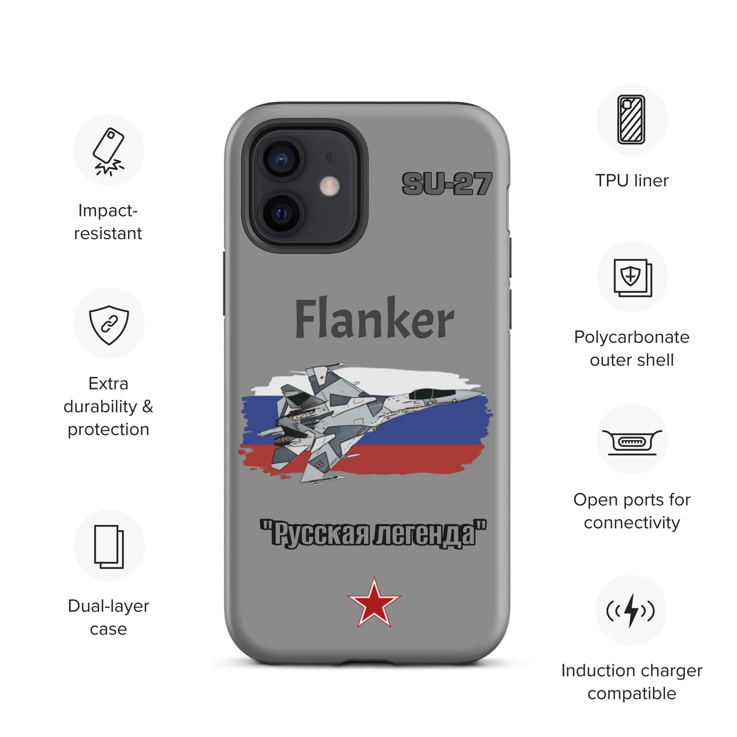 Flanker Patriot iPhone Case