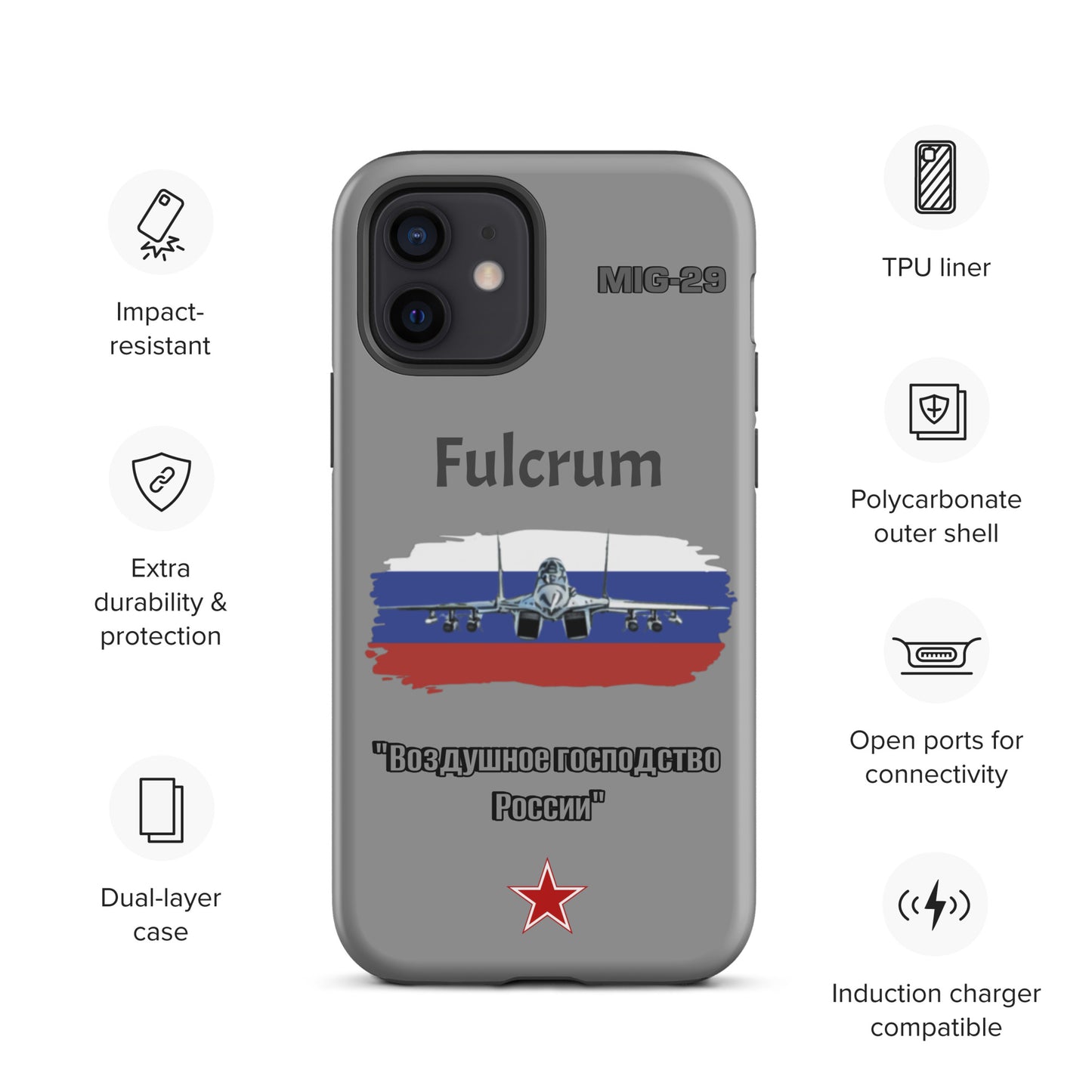 Fulcrum Patriot iPhone Case