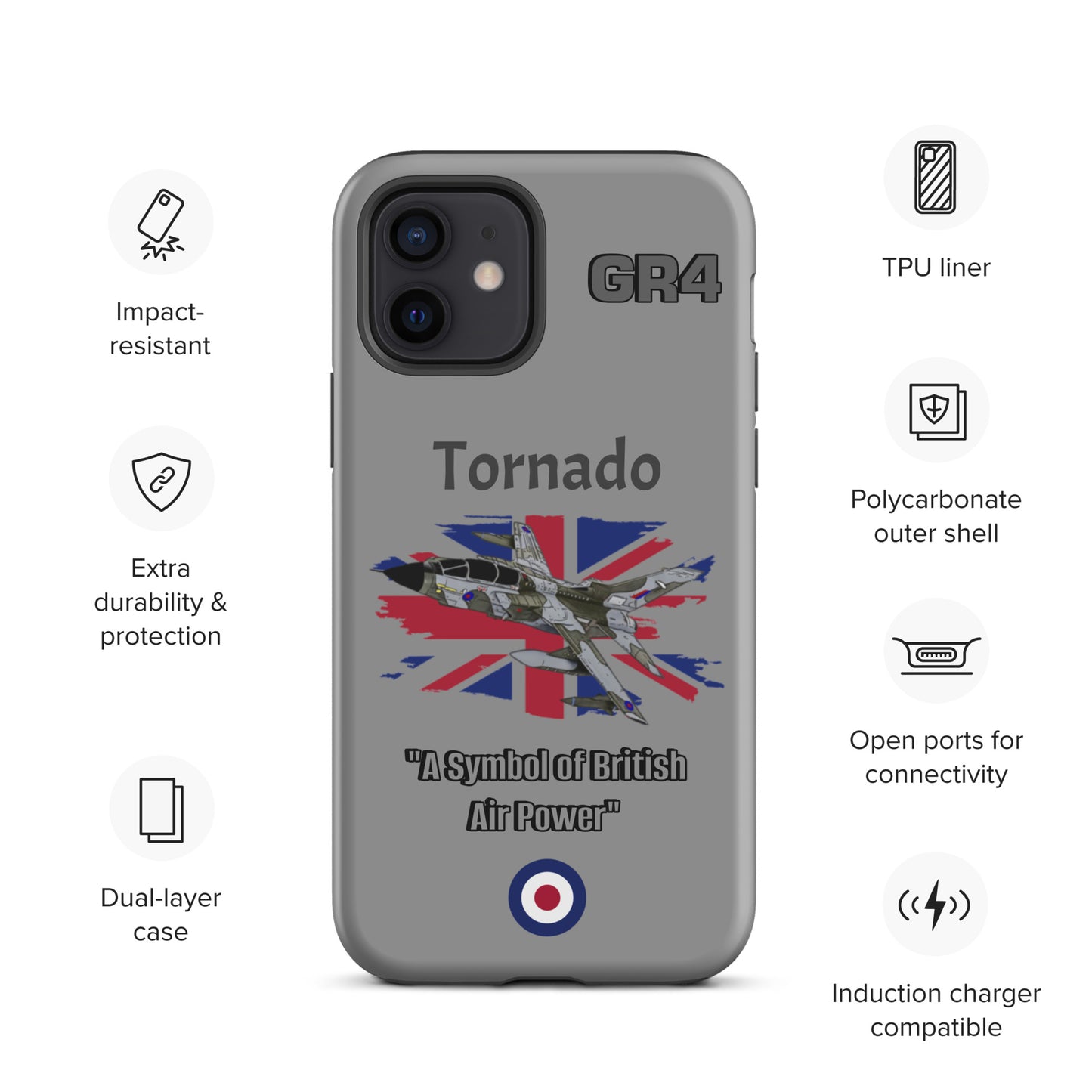 British Camo Tornado Patriot iPhone Case