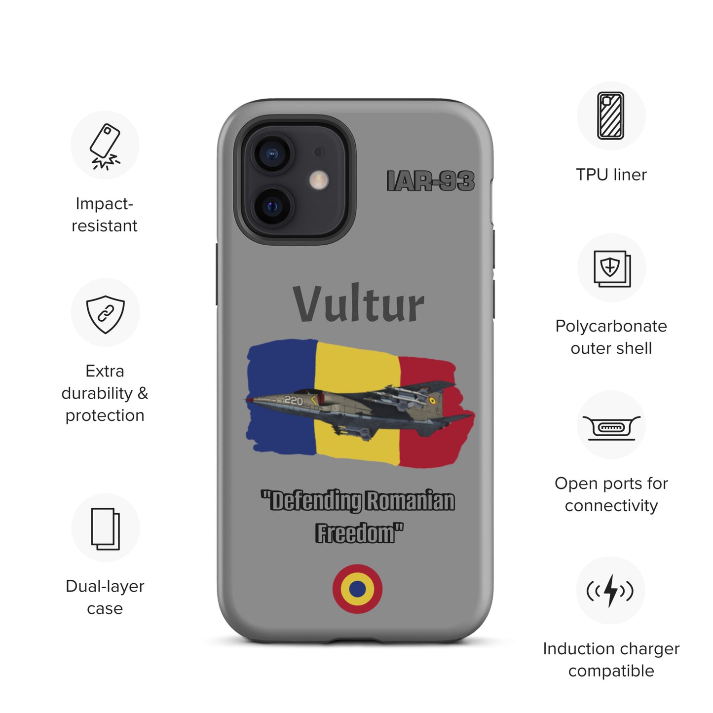 Vultur Patriot iPhone Case