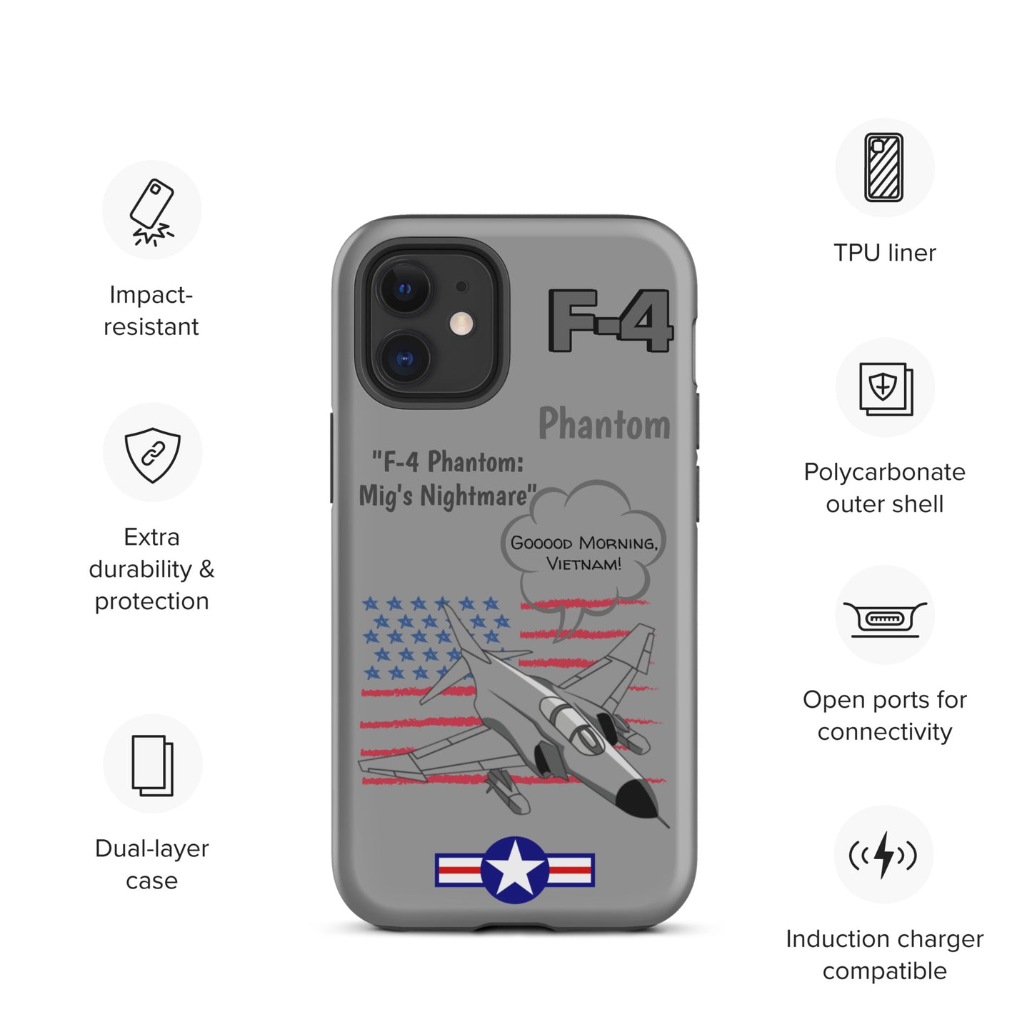 Patriot Phantom iPhone Case