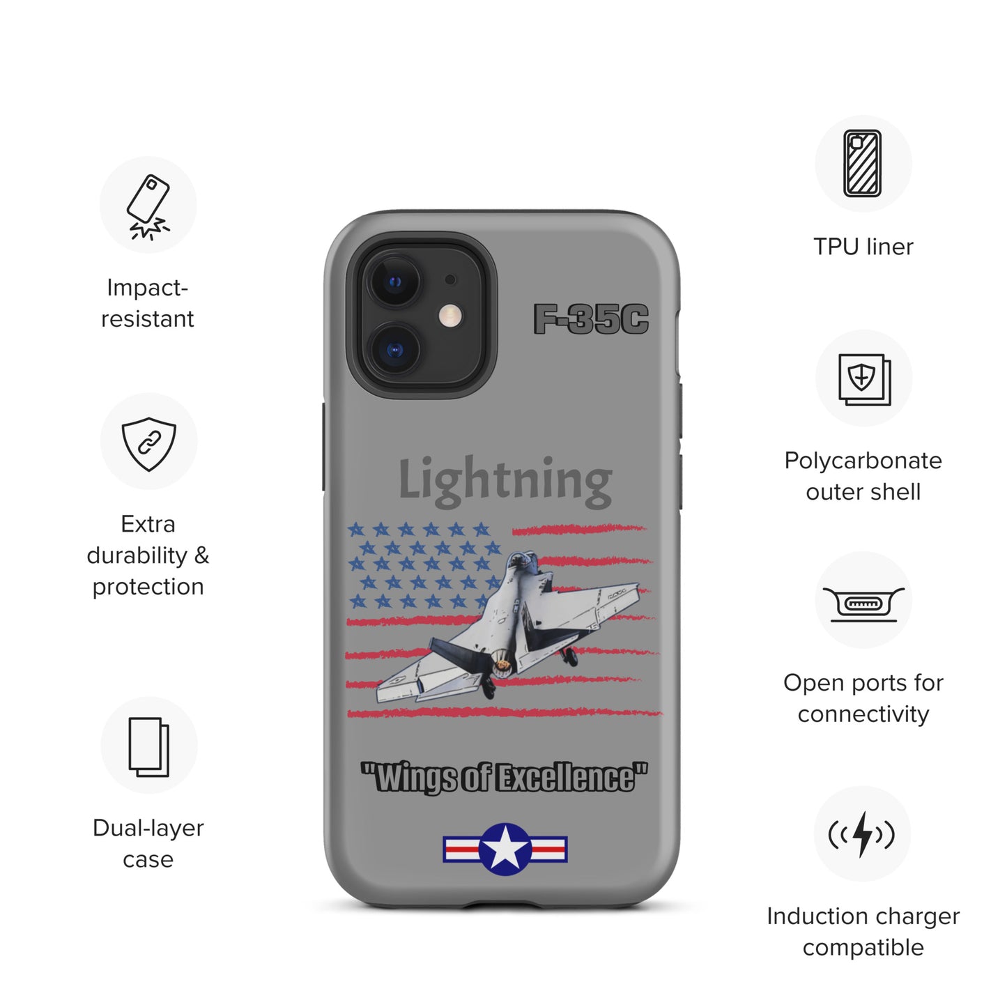 Wings Of Excellence iPhone Case