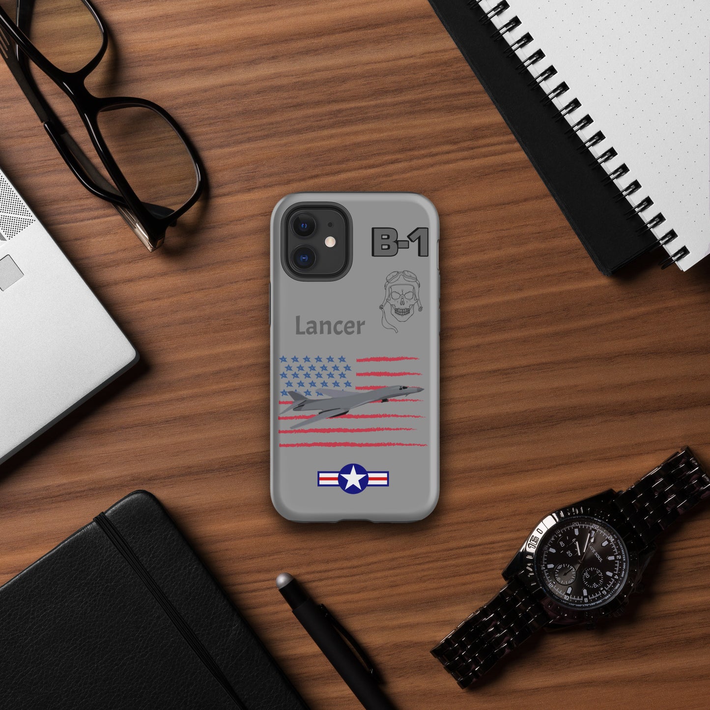 Lancer Patriot Defender iPhone Case (Without Quotes)