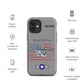 Super Stallion Patriot iPhone Case (Without Quotes)