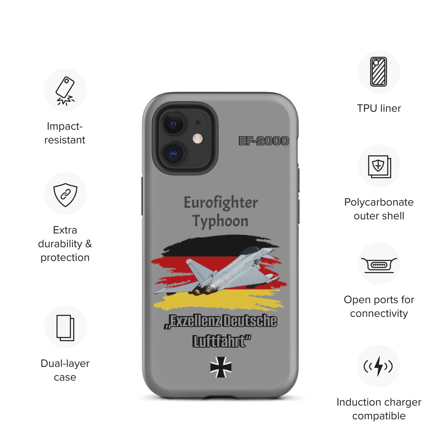 German Typhoon Patriot iPhone Case