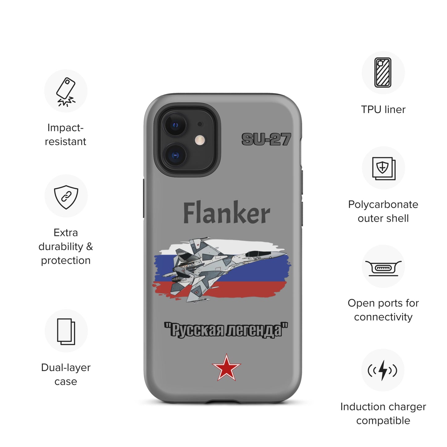 Flanker Patriot iPhone Case