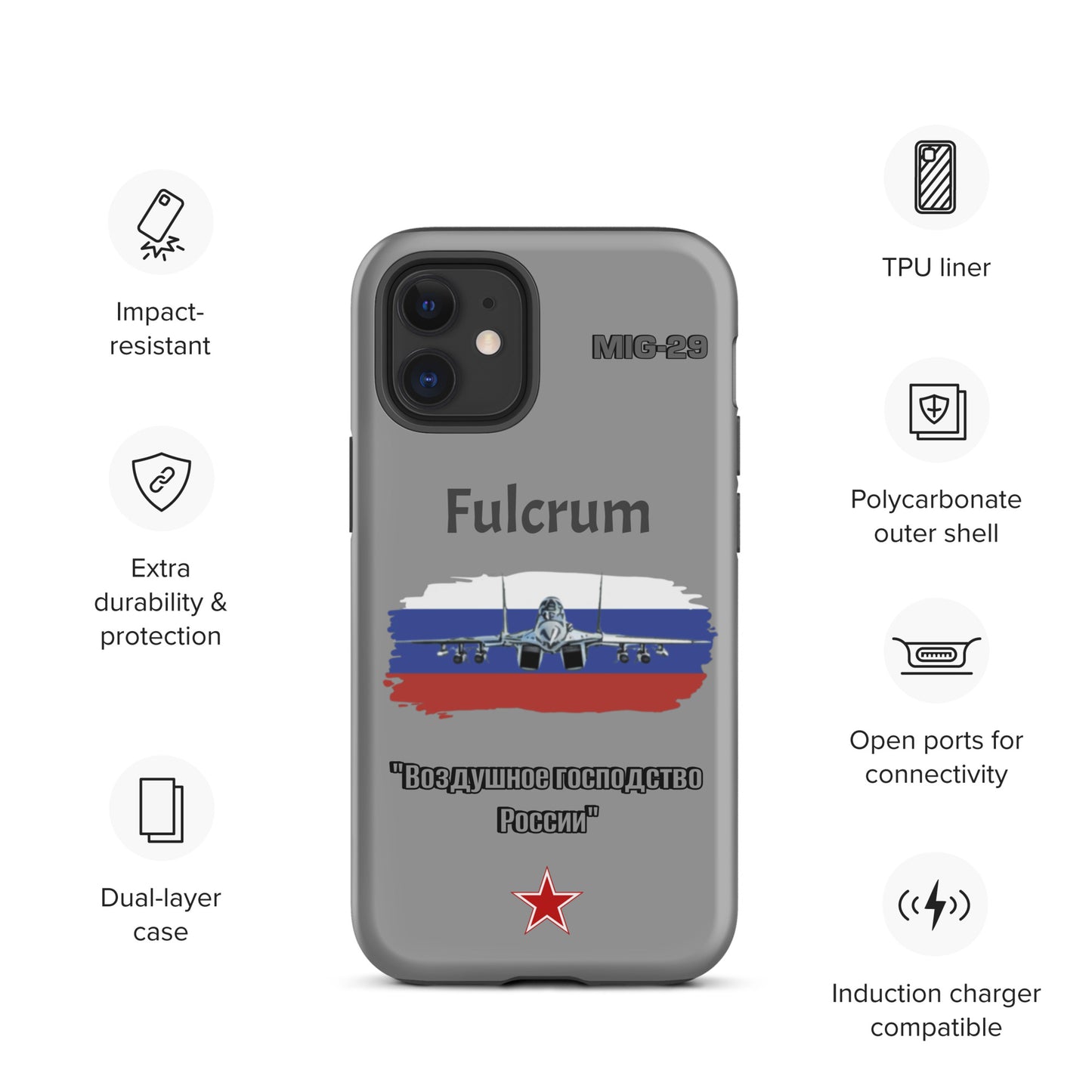 Fulcrum Patriot iPhone Case