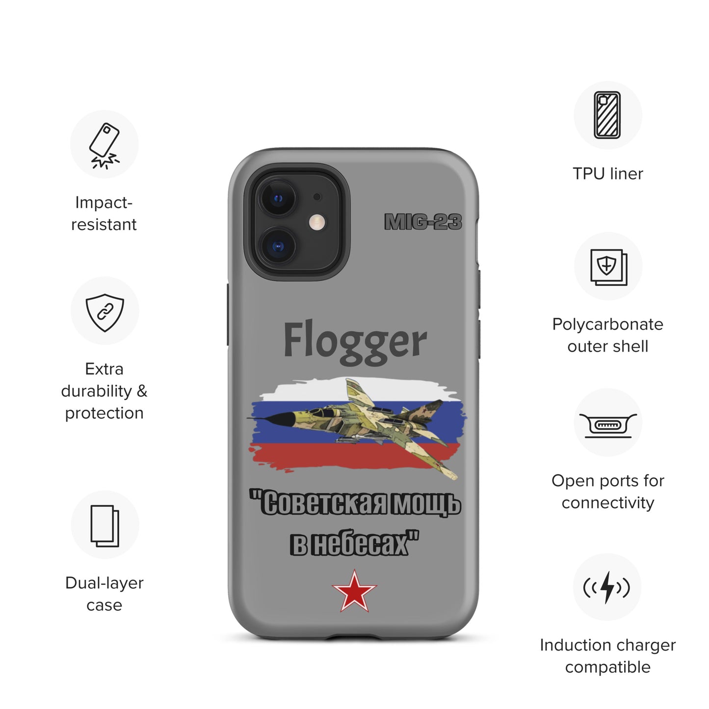 Flogger Patriot iPhone Case