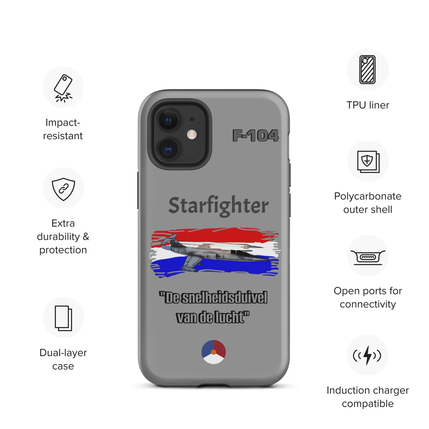 Dutch Starfighter Patriot iPhone Case