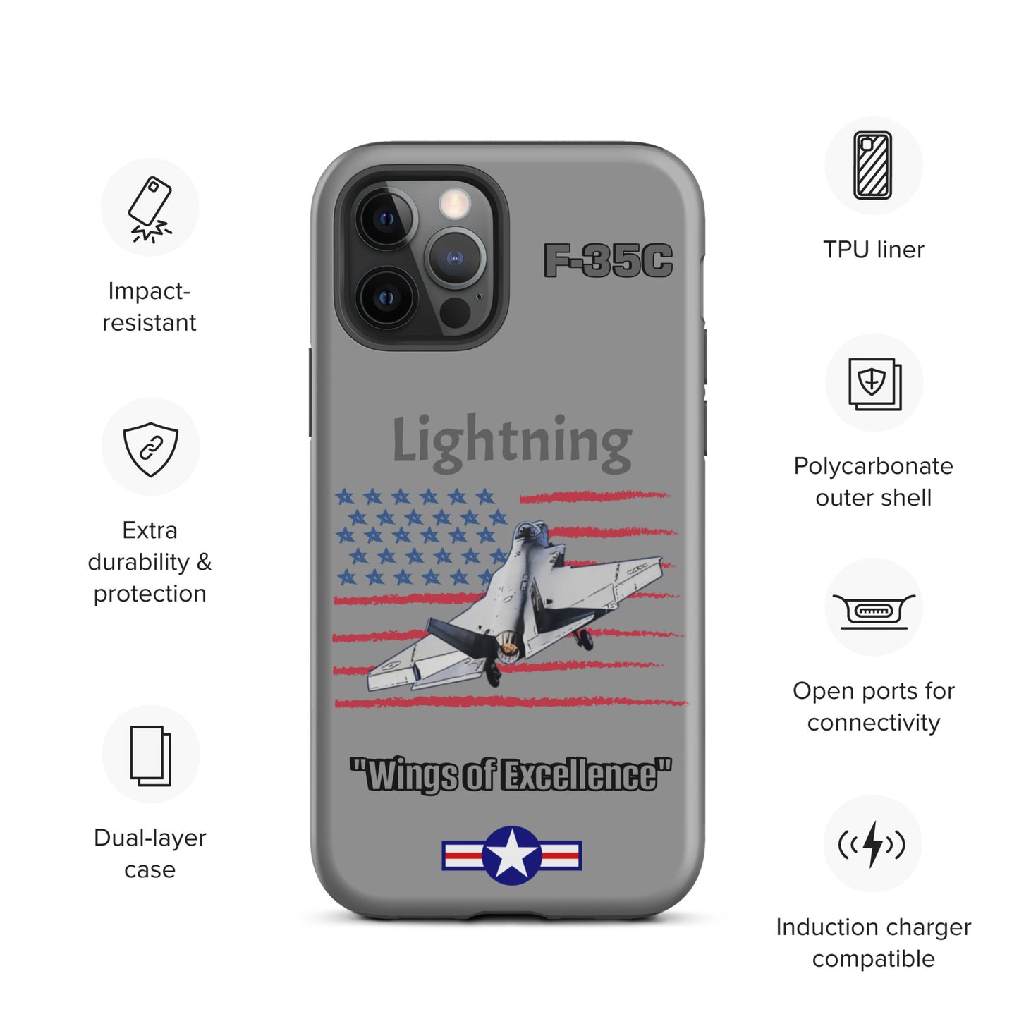 Wings Of Excellence iPhone Case