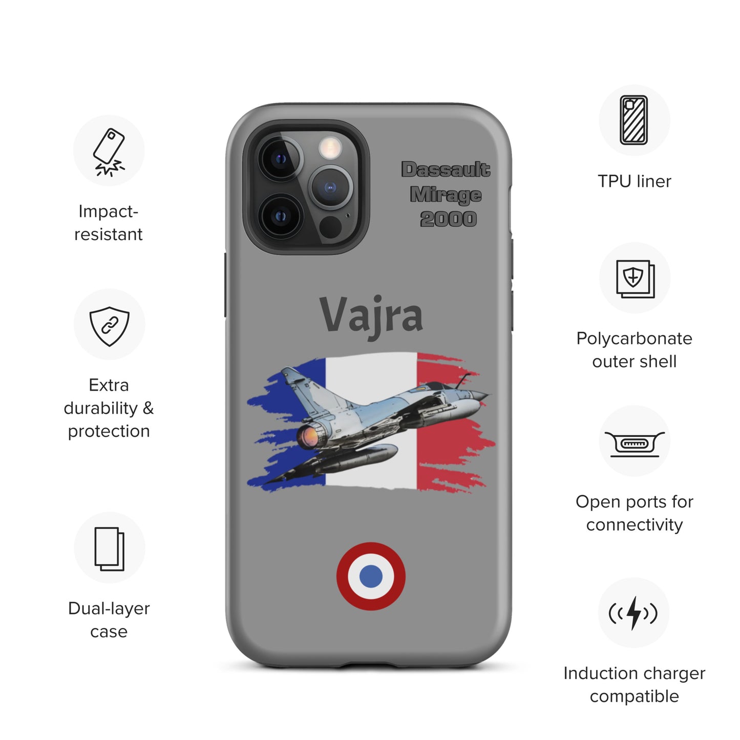 Mirage Patriot iPhone Case (Without Quotes)