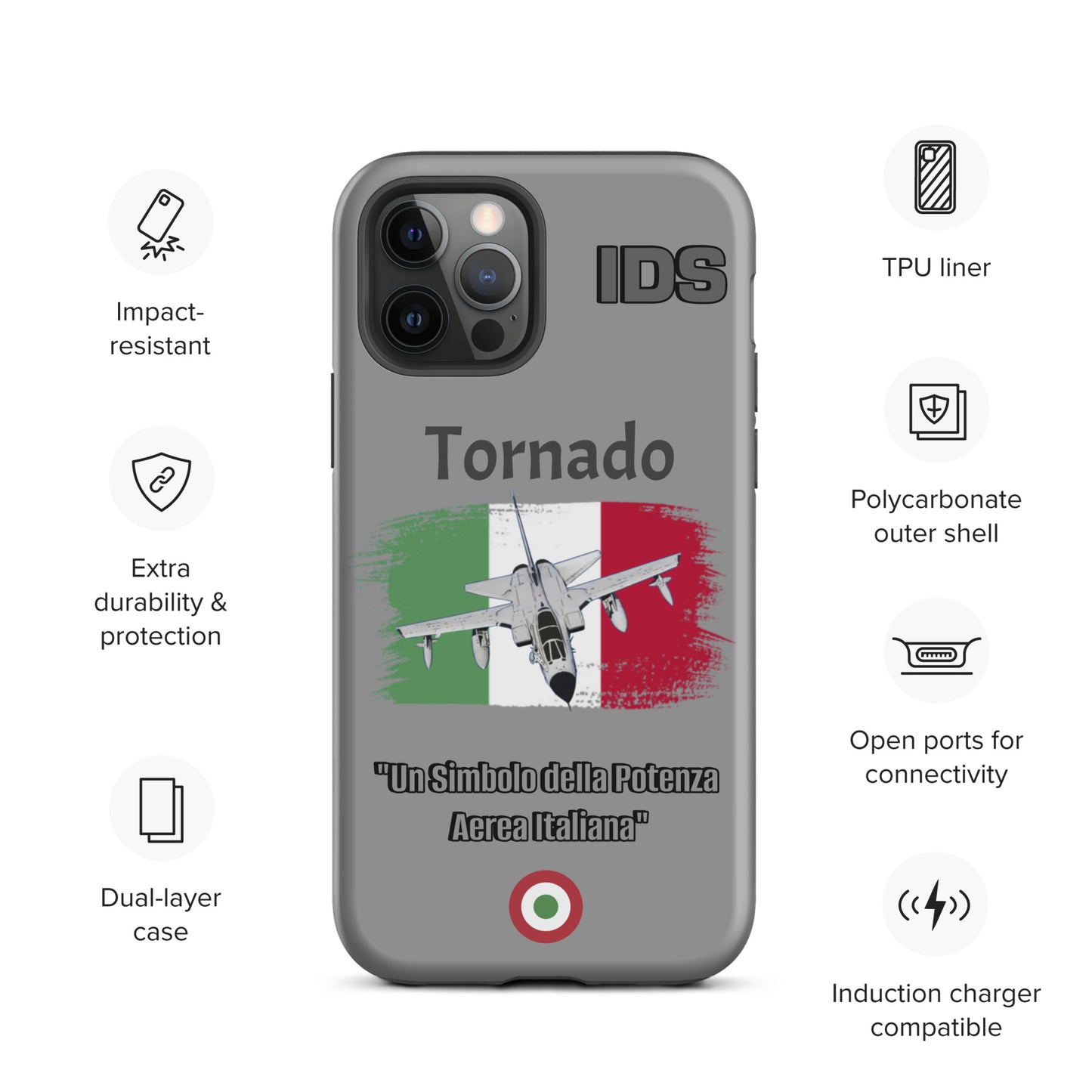 Italian Tornado Patriot iPhone Case