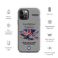 Black Jack Typhoon Patriot iPhone Case