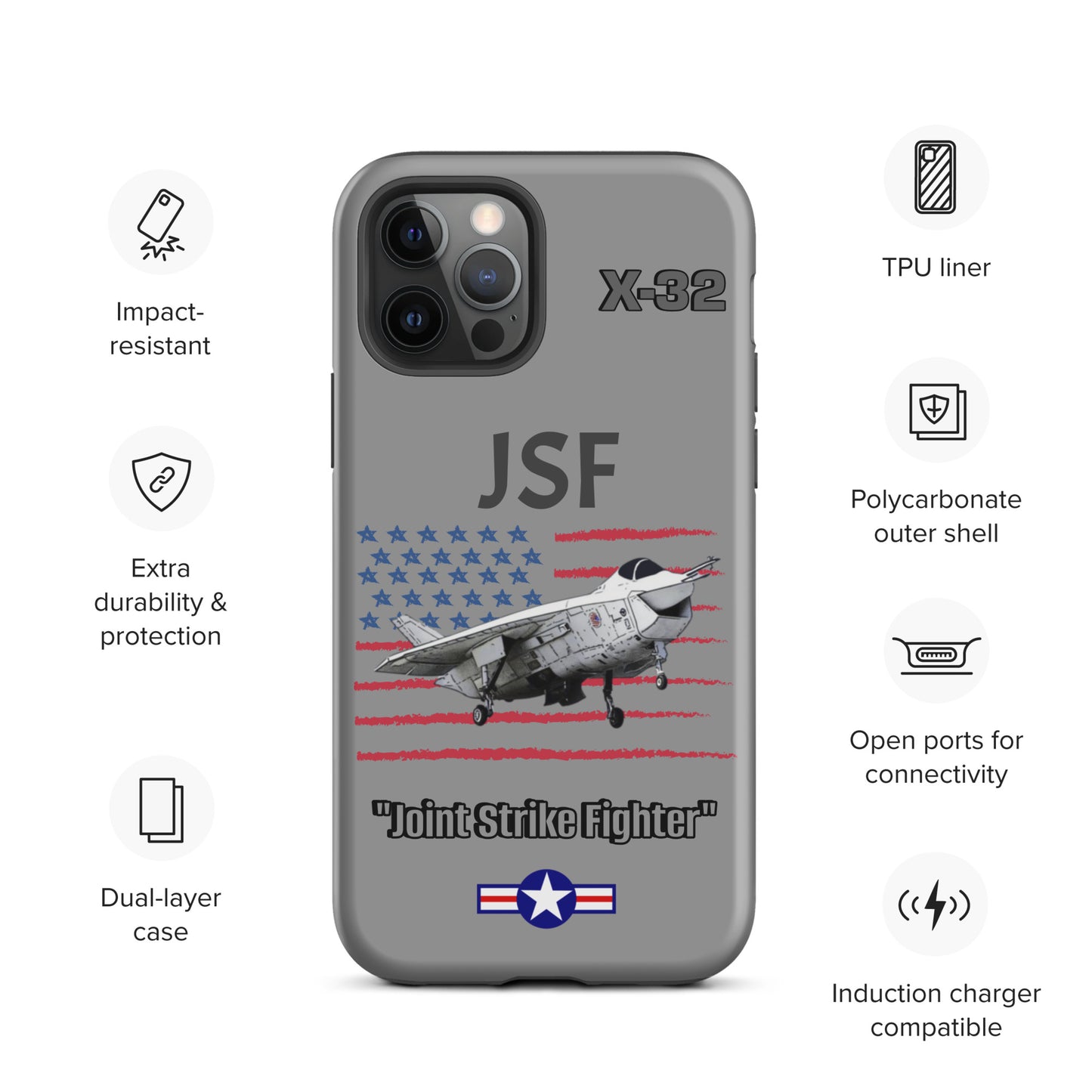 JSF Patriot iPhone Case