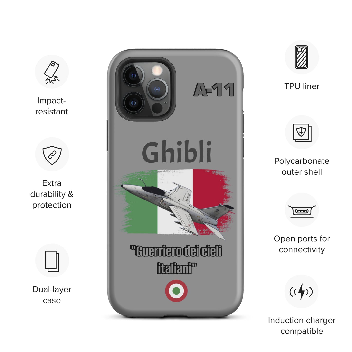 Ghibli Patriot iPhone Case