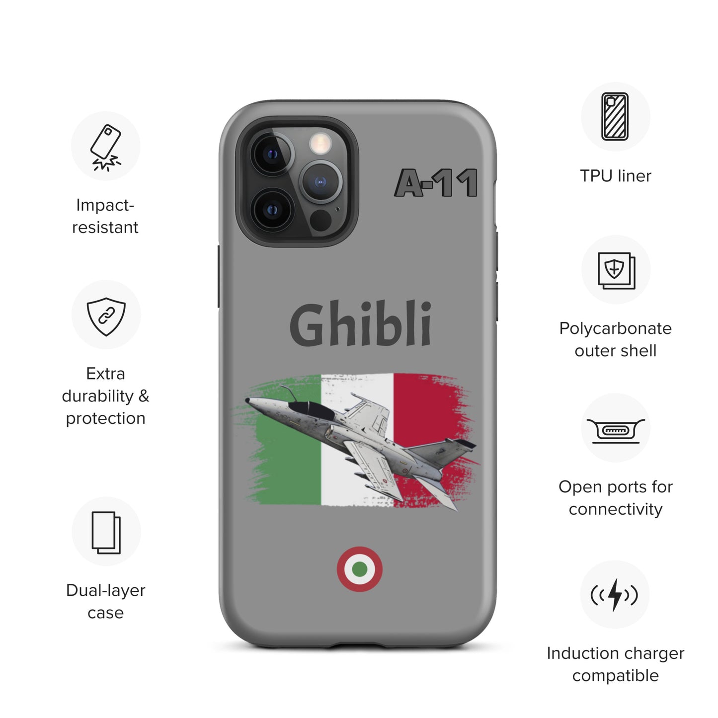 Ghibli Patriot iPhone Case (Without Quotes)
