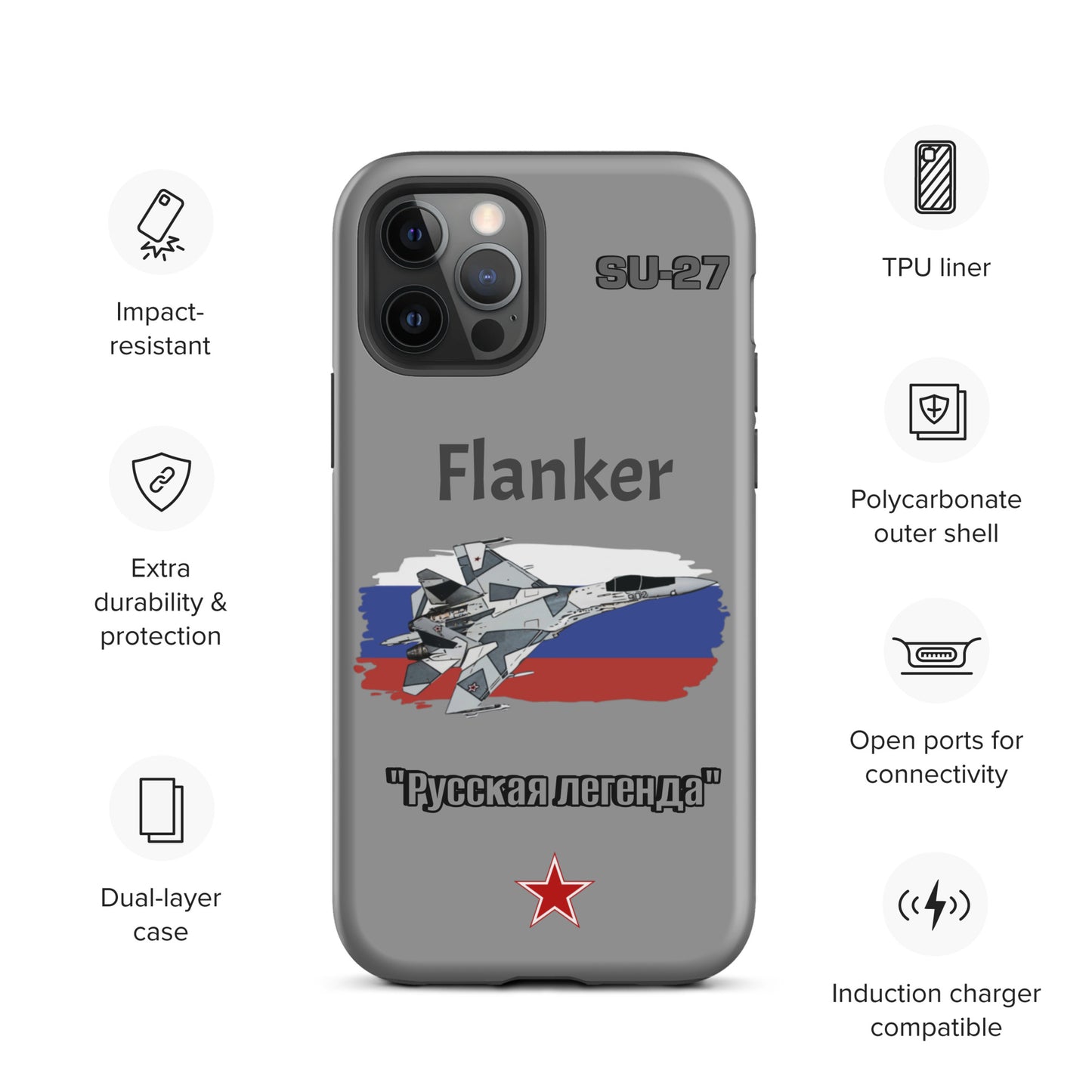 Flanker Patriot iPhone Case