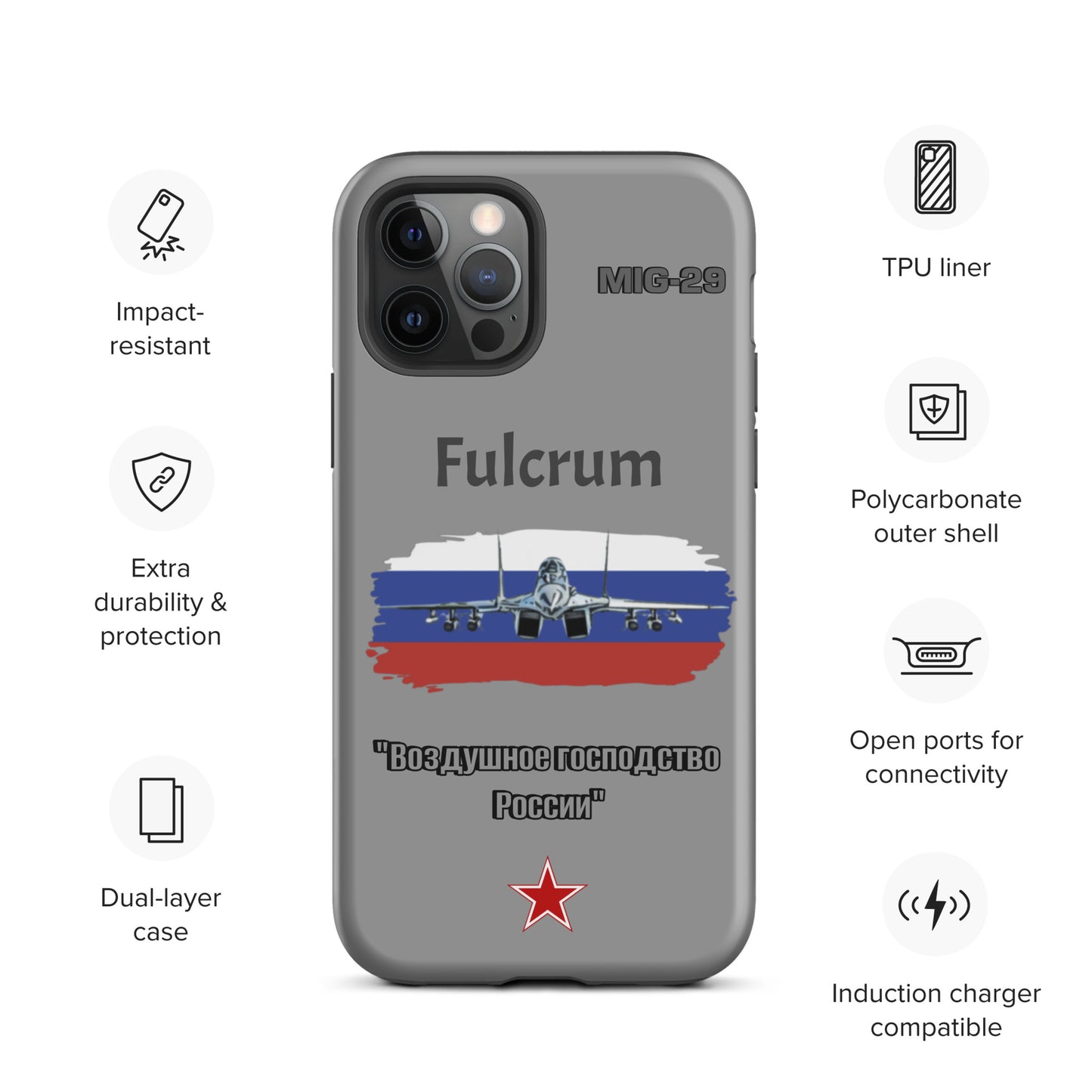 Fulcrum Patriot iPhone Case