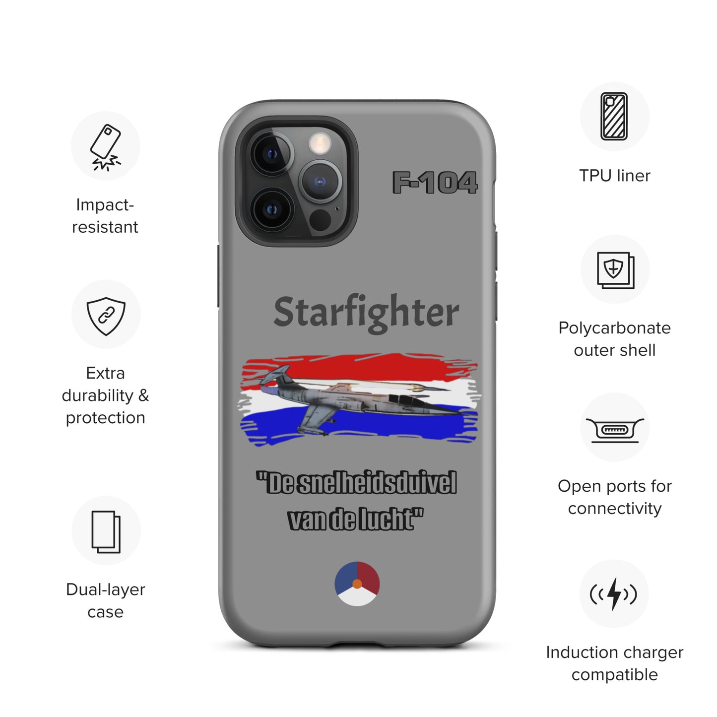Dutch Starfighter Patriot iPhone Case