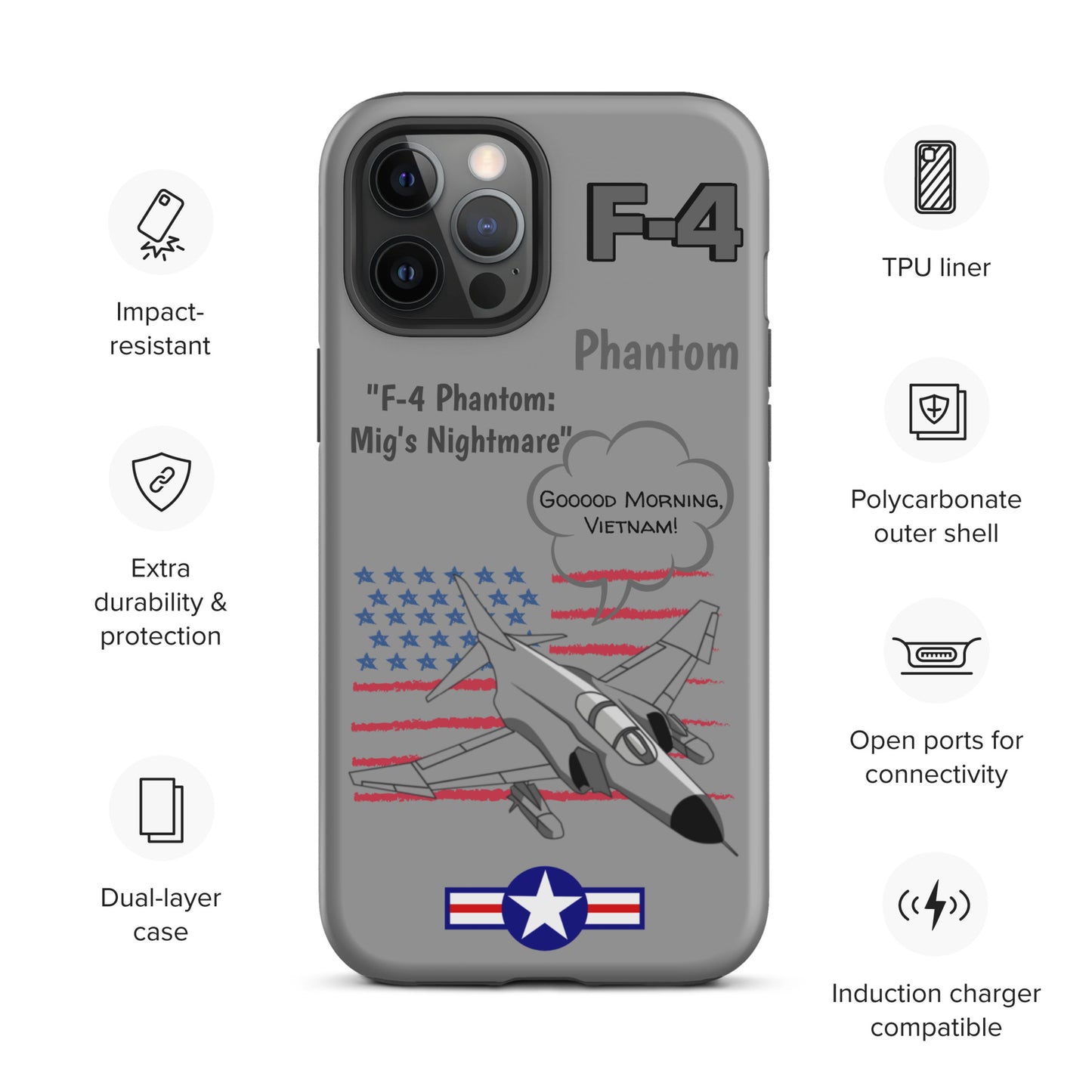 Patriot Phantom iPhone Case