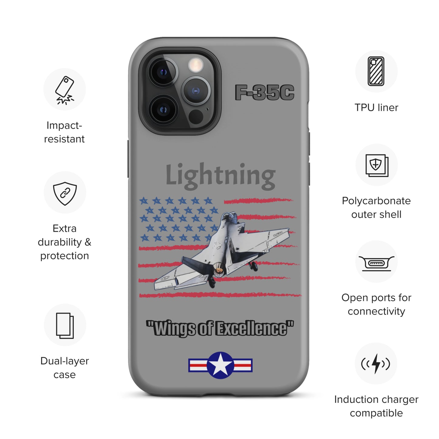 Wings Of Excellence iPhone Case
