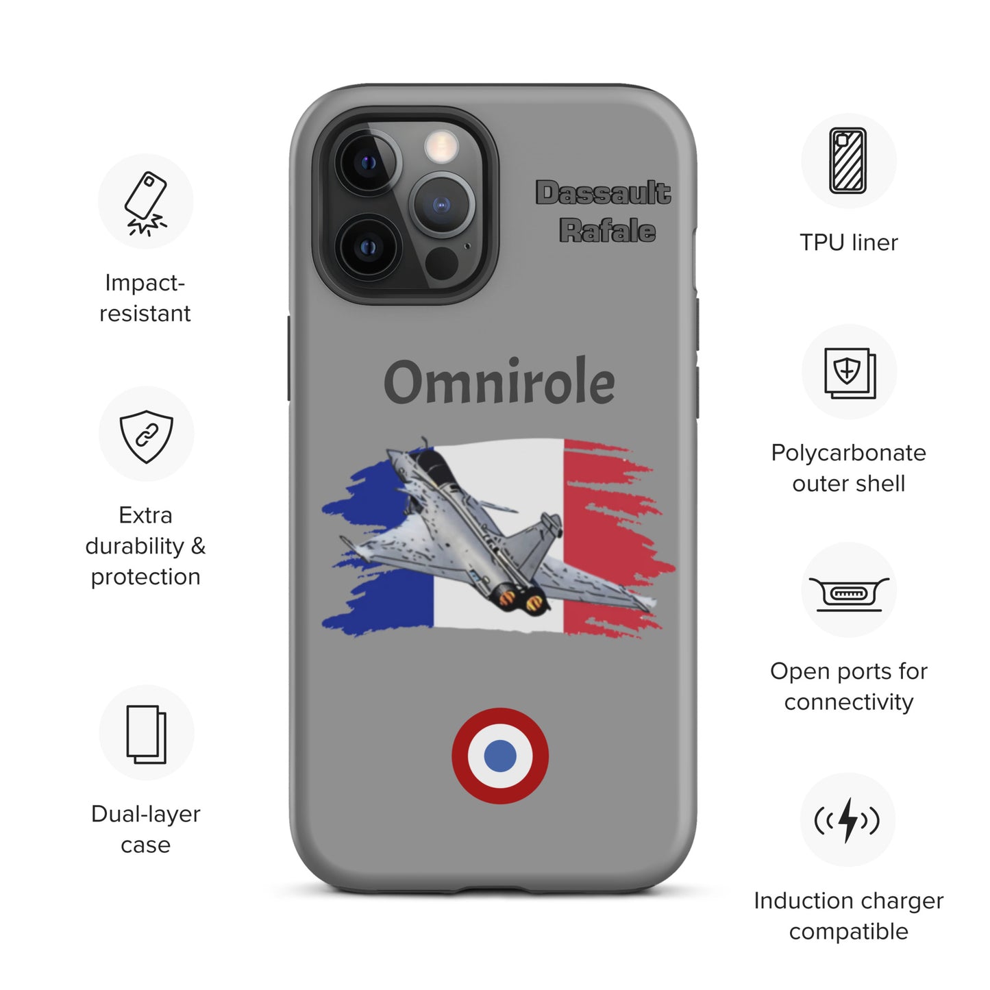 Rafael Patriot iPhone Case (Without Quotes)