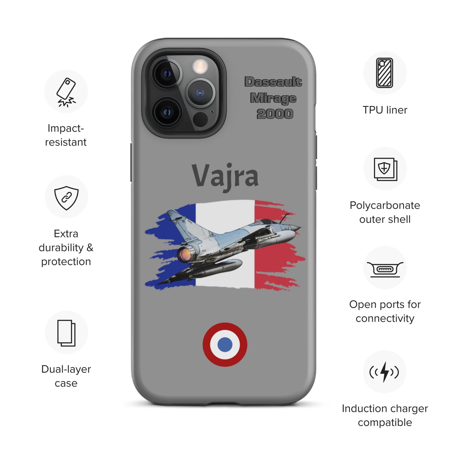 Mirage Patriot iPhone Case (Without Quotes)