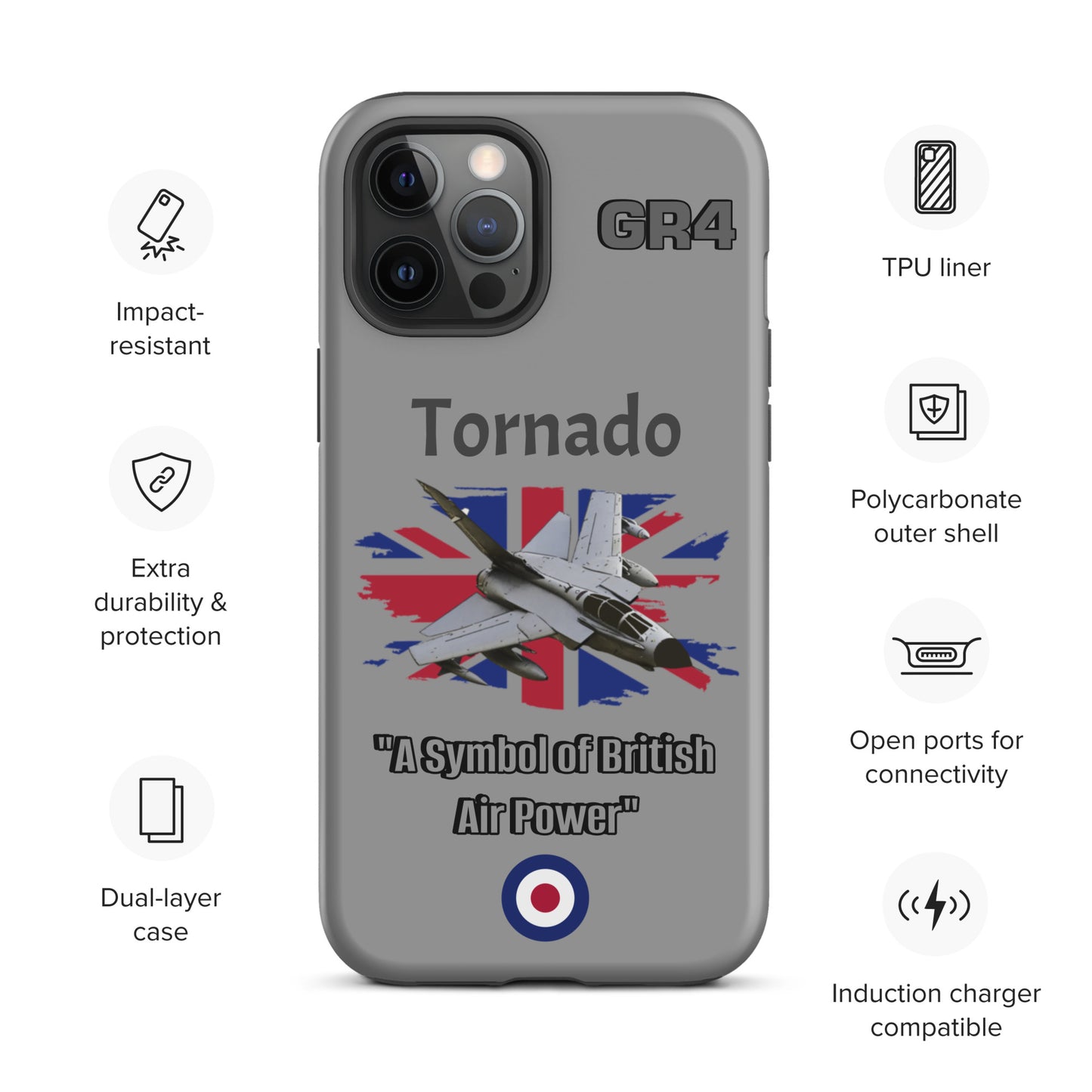 British Tornado Patriot iPhone Case