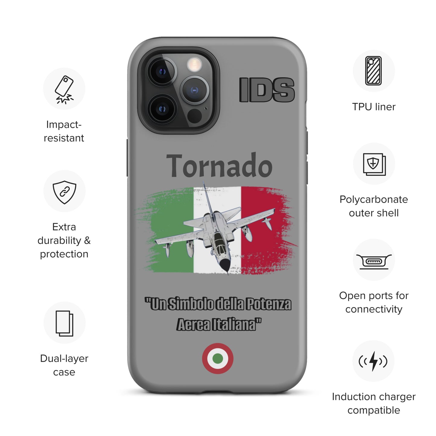 Italian Tornado Patriot iPhone Case