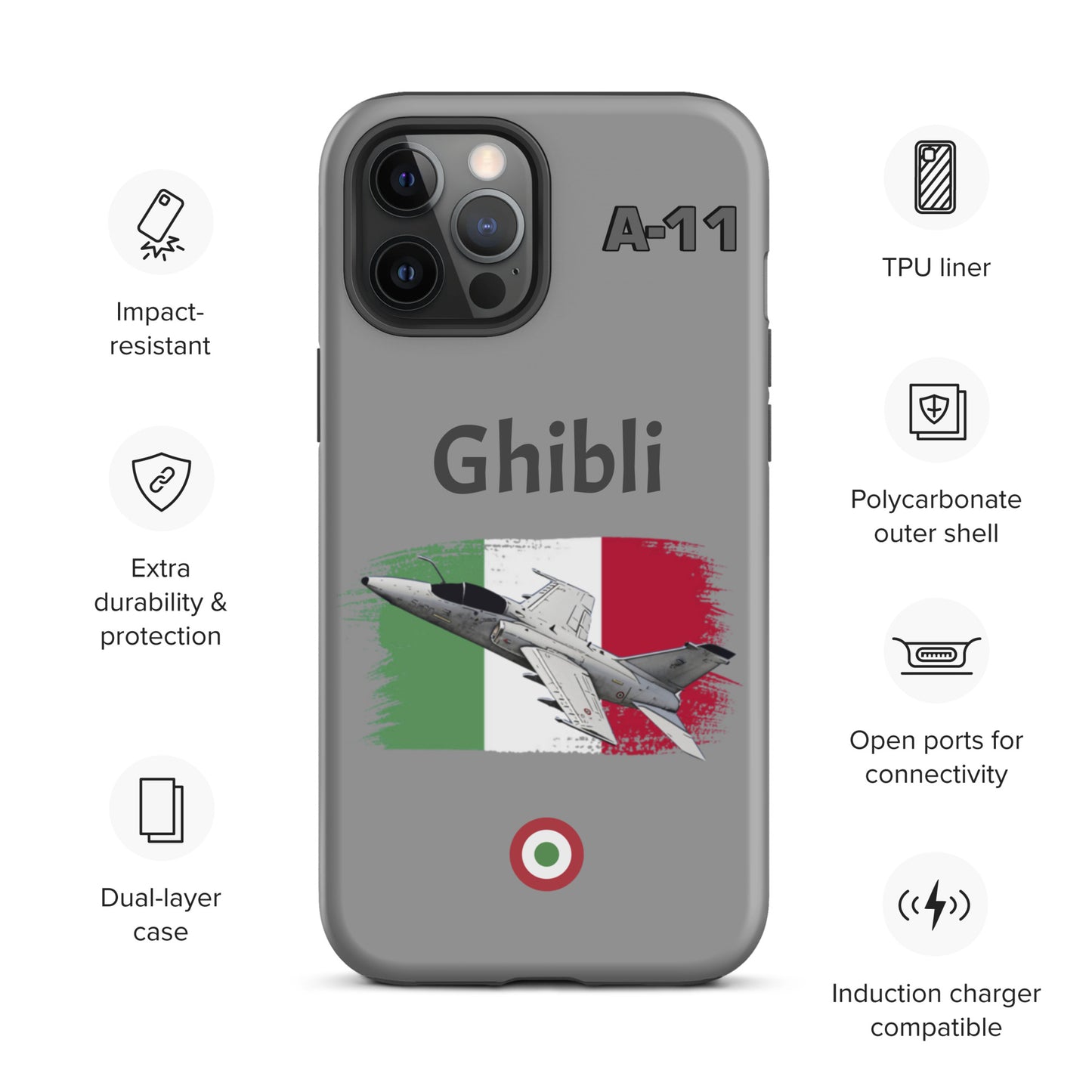 Ghibli Patriot iPhone Case (Without Quotes)