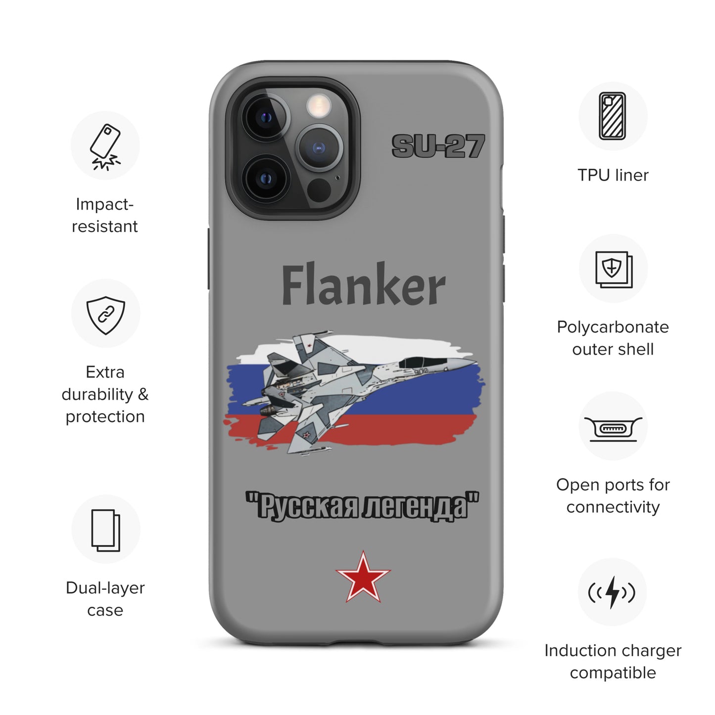 Flanker Patriot iPhone Case