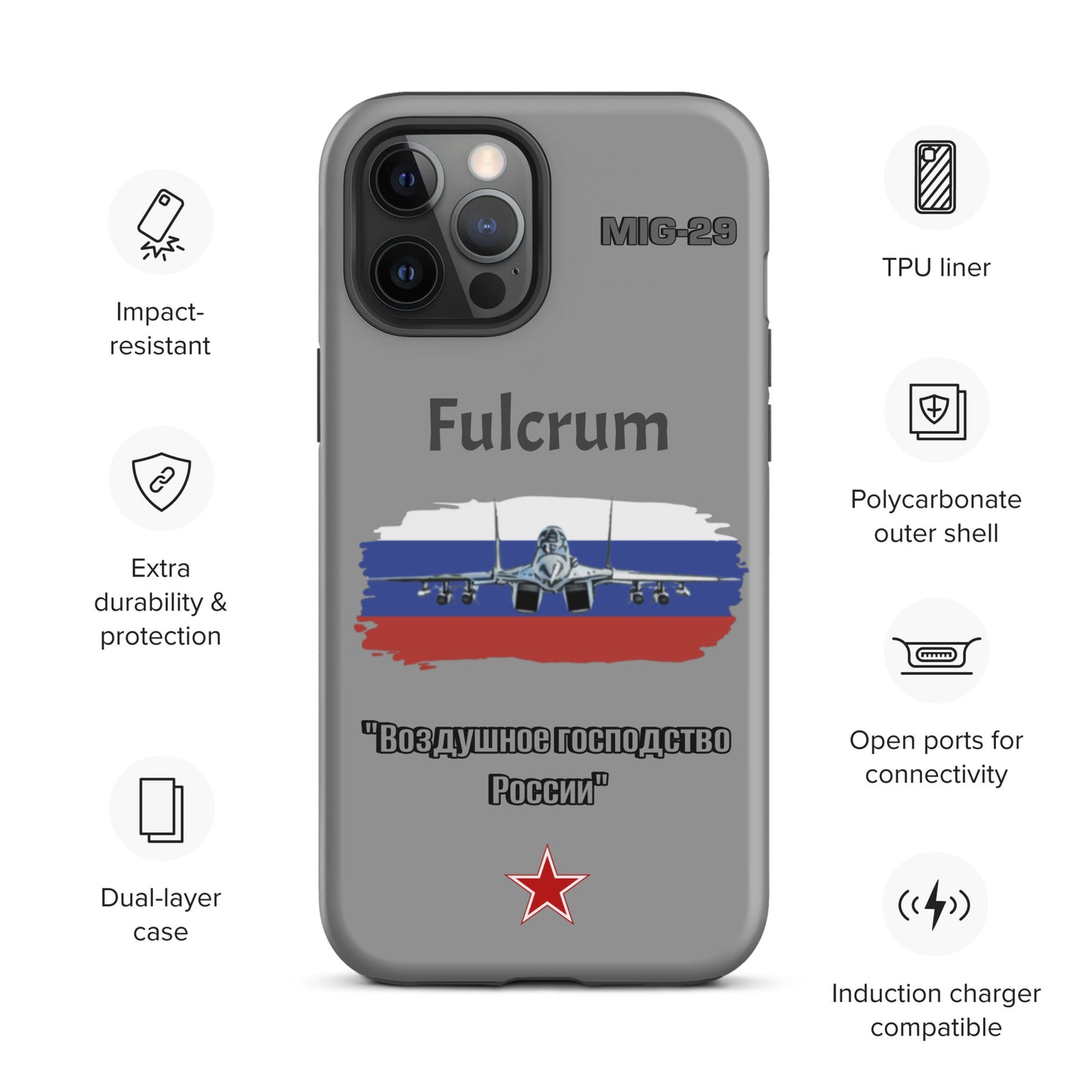 Fulcrum Patriot iPhone Case