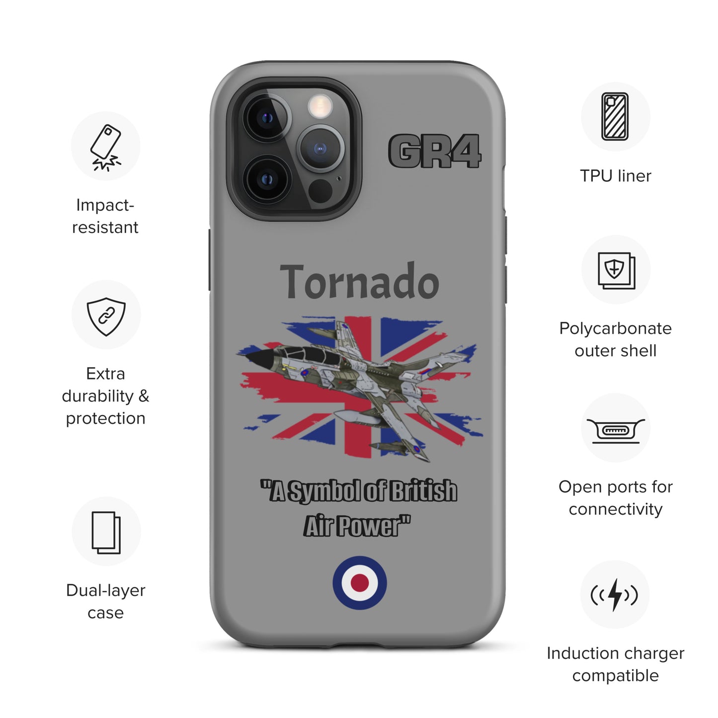 British Camo Tornado Patriot iPhone Case