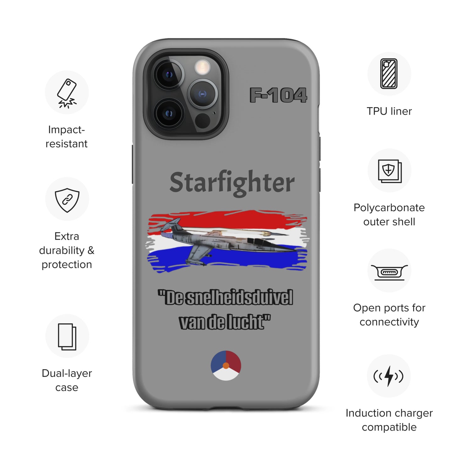Dutch Starfighter Patriot iPhone Case